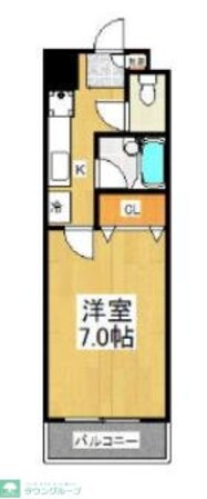 グレーシア・ケイの物件間取画像